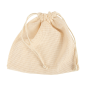 SACS FILET RÉUTILISABLES  26x26 CM BEIGE COTON (25 UNITÉ)