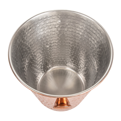 SEAU À CHAMPAGNE MARTELÉ