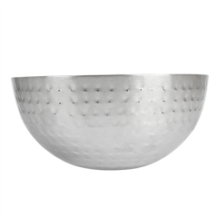 BOL MARTELÉ 'ARTINOX' 1700 ML Ø 19,5x9 CM ARGENTE INOX (1 UNITÉ)