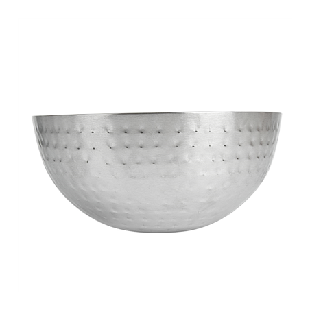 BOL MARTELÉ 'ARTINOX' 1700 ML Ø 19,5x9 CM ARGENTE INOX (1 UNITÉ)