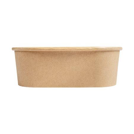 RÉCIPIENTS CARRÉS 1000 ML 320 + 26 PE G/M2 16,7x16,7x5,5 CM NATUREL KRAFT (300 UNITÉ)
