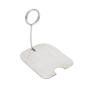 SUPPORTS POUR ÉTIQUETTES DE BUFFET  8,5x7x6 CM ARGENTE INOX (1 UNITÉ)