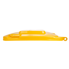 COUVERCLE POUR CONTENEUR 240L  71x56x7,4 CM JAUNE HDPE (1 UNITÉ)