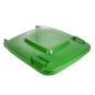 COUVERCLE POUR CONTENEUR 240L  71x56x7,4 CM VERT HDPE (1 UNITÉ)