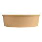 POTS SALADIERS 950 ML 300 + 18 PE G/M2 Ø 18,7/16,5x5,4 CM NATUREL KRAFT (300 UNITÉ)