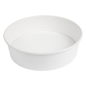 POTS SALADIERS 950 ML 255 + 18 PE G/M2 Ø 18,7/16,5x5,4 CM BLANC CARTON (300 UNITÉ)