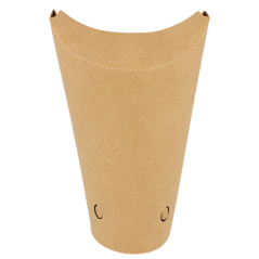 GOBELETS À FRITES AVEC FERMETURE