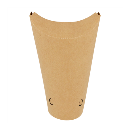 GOBELETS À FRITES AVEC FERMETURE