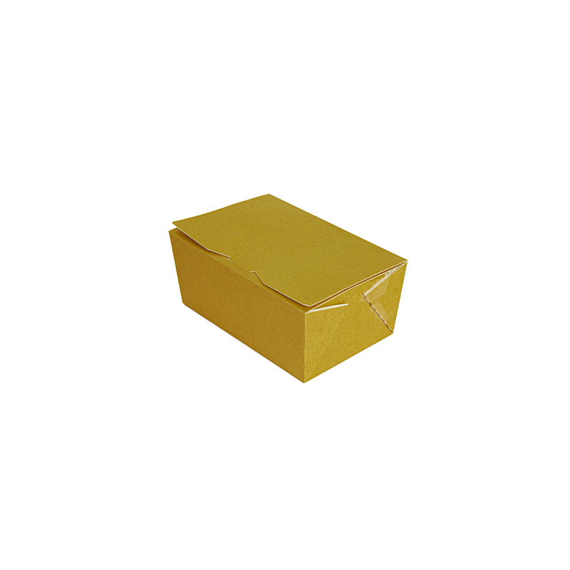 BOÎTES BALLOTÍN 'THEPACK' 750 G 230 G/M2 15,5x10x7 CM DORE CARTON ONDULÉ NANO-MICRO (200 UNITÉ)