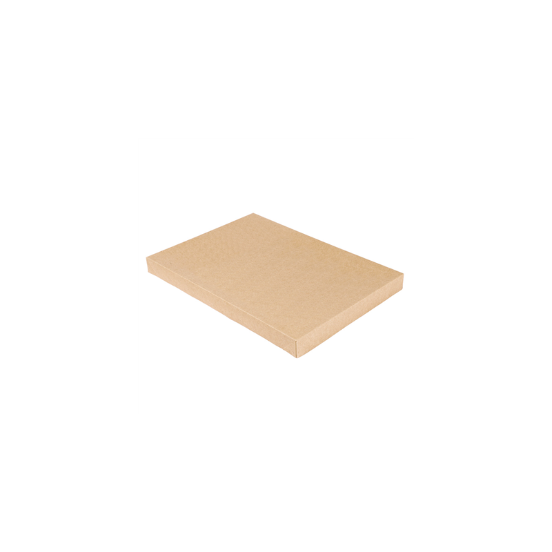 COUVERCLES POUR BOÎTES 253.15  300 G/M2 36,4x25,5x3 CM NATUREL KRAFT (100 UNITÉ)