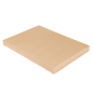 COUVERCLES POUR BOÎTES 253.15  300 G/M2 36,4x25,5x3 CM NATUREL KRAFT (100 UNITÉ)