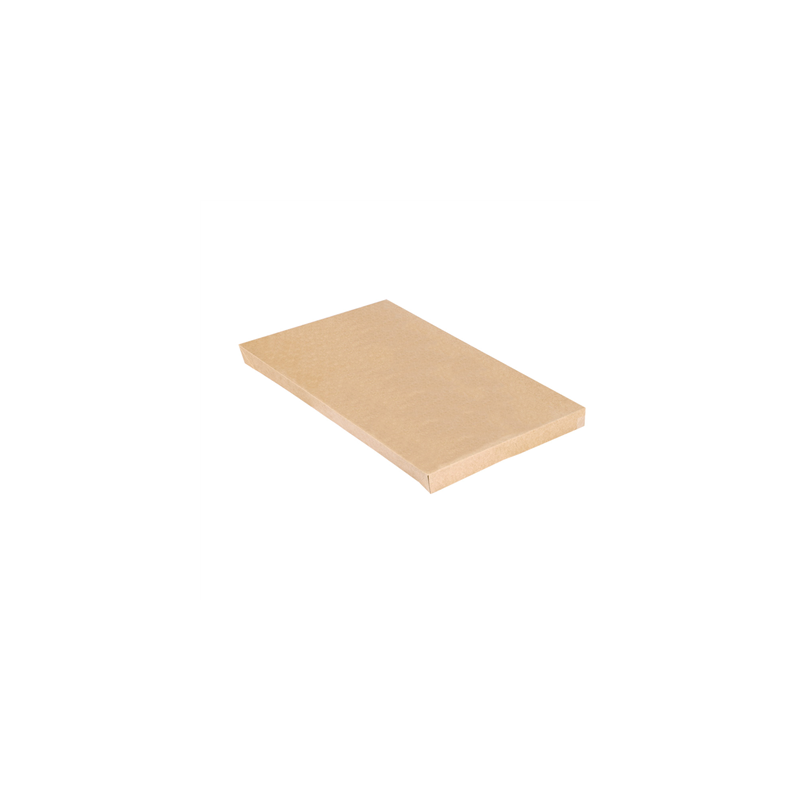 COUVERCLES POUR BOÎTES 253.16  300 G/M2 56,4x25,5x3 CM NATUREL KRAFT (50 UNITÉ)