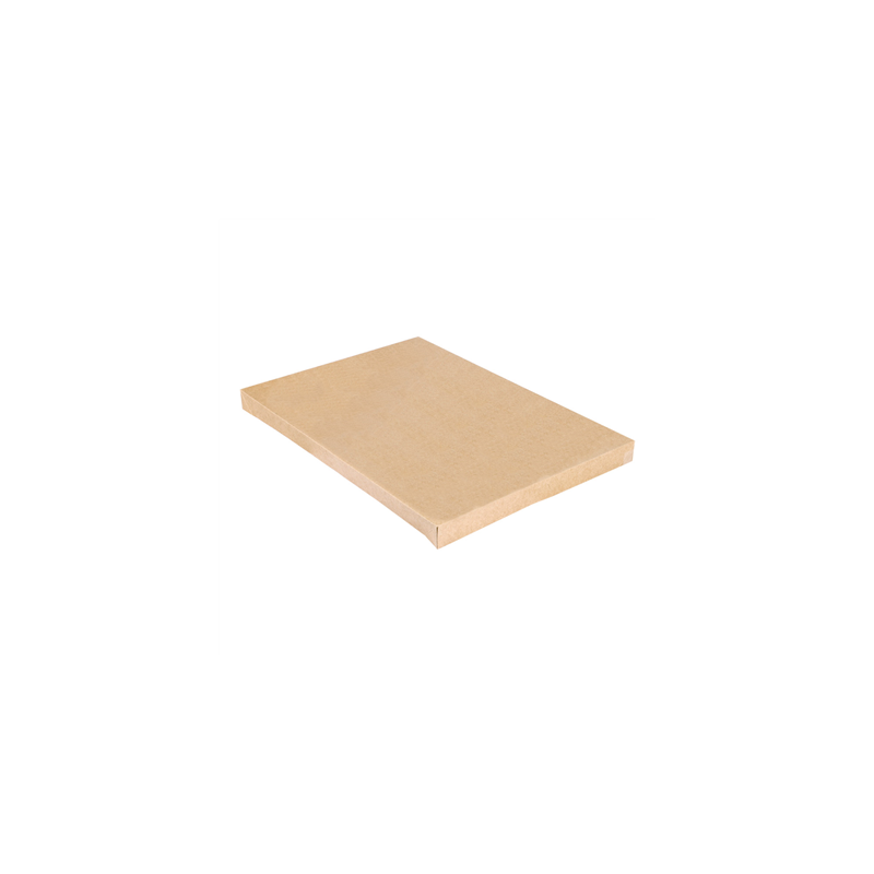 COUVERCLES POUR BOÎTES 253.17  300 G/M2 45,5x31,3x3 CM NATUREL KRAFT (50 UNITÉ)