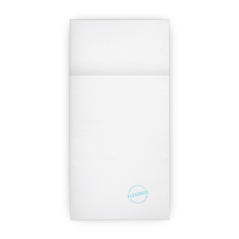 SERVIETTES KANGOUROU FLUSHABLES  50 G/M2 40x40 CM BLANC AIRLAID (700 UNITÉ)