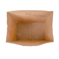 SACS SOS SANS ANSES POUR 1/2 POULET  70 G/M2 22+14x21 CM NATUREL PARCH.INGRAISSABLE (500 UNITÉ)