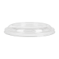 COUVERCLES BAS POUR POTS 260.48/49/50  Ø 10,2x1,3 CM TRANSPARENT RPET (60 UNITÉ)
