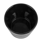 GOBELETS POUR FRITURES  Ø10,3x9 CM NOIR PORCELAINE (6 UNITÉ)