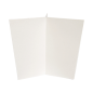 INTERCALAIRE 3 COMPART.  260 + 36 PE G/M2 Ø12,7/10,4x8,5 CM BLANC CARTON (500 UNITÉ)
