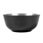 BOL 'ARTINOX' 284 ML Ø 10,5x4,8 CM NOIR INOX (6 UNITÉ)