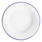 ASSIETTES CREUSES 'ENAMELWARE' 330 ML Ø 18x3,5 CM BLANC ACIER ÉMAILLÉ (6 UNITÉ) ASSIETTES CREUSES 'ENAMELWARE' 330 ML Ø 18x3,5 CM BLANC ACIER ÉMAILLÉ (6 UNITÉ)