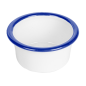 RAMEQUINS 'ENAMELWARE' 90 ML Ø 8x3,2 CM BLANC ACIER ÉMAILLÉ (12 UNITÉ)