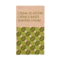 SACHETS CRÈME À RASER 'NATURAL' 5 ML 8x4,5 CM NATUREL KRAFT (2000 UNITÉ)
