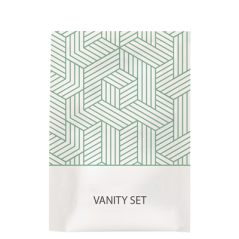 VANITY SET EN SACHET BLANC
