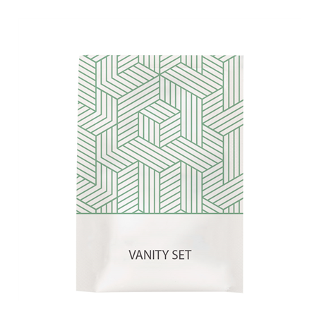 VANITY SET EN SACHET BLANC