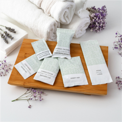 ÉPONGES CHAUSSURES EN SACHET BLANC 'THERAPY'  5,5x3,5x2,2 CM NOIR (250 UNITÉ)