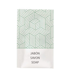 SAVONNETTES RONDES EN SACHETS BLANC