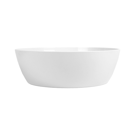 BOLS 'ASAMI WARE'  Ø 35,5x11 CM BLANC MÉLAMINE (4 UNITÉ)