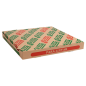 BOÎTES PIZZA 'THEPACK' 330 G/M2 36x36x4 CM NATUREL CARTON ONDULÉ MICROCANAL (100 UNITÉ)
