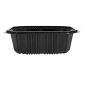 RÉCIPIENT 1000 ML 19,4x16,4x6,4 CM NOIR PP (600 UNITÉ)