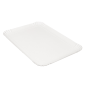 PLATEAUX PÂTISSERIE - MOYENS  500 G/M2 42x28 CM BLANC CARTON (25 UNITÉ)