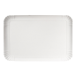PLATEAUX PÂTISSERIE - MOYENS  500 G/M2 42x28 CM BLANC CARTON (25 UNITÉ)