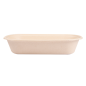 LUNCH BOXES 1 COMPART. 'BIONIC' 850 ML 23,5x13,1x4,6 CM NATUREL BAGASSE (500 UNITÉ)