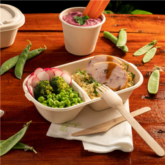 LUNCH BOXES 2 COMPART.