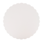 DISQUES PLATS PÂTISSERIE  325 G/M2 Ø 32 CM BLANC CARTON (250 UNITÉ)