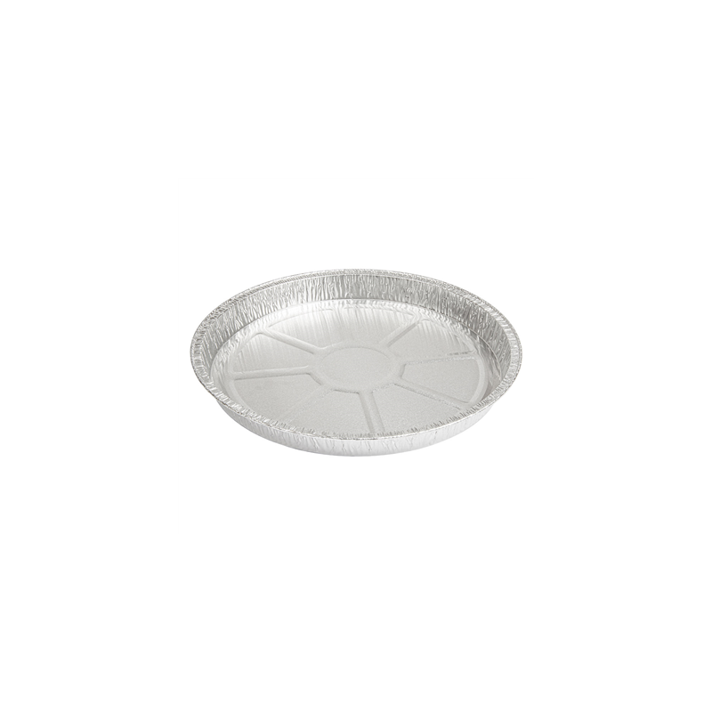 RÉCIPIENTS TARTELETTES 900 ML Ø 24,7/23x2,2 CM ALUMINIUM (100 UNITÉ)