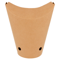 GOBELET À FRITES AVEC FERMETURE