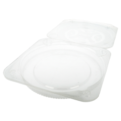 RÉCIPIENTS TARTES ET OMELETTES  Ø 20x4CM TRANSPARENT APET (280 UNITÉ)