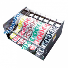 DISTRIBUTEUR POUR ÉTIQUETTES 2,5x2,5 CM