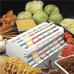 DISTRIBUTEUR POUR ÉTIQUETTES 5x2,5 CM