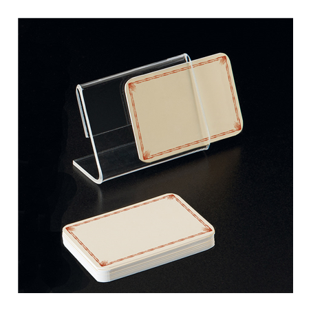 10 U. ÉTIQUETTES LISERÉ MARRON