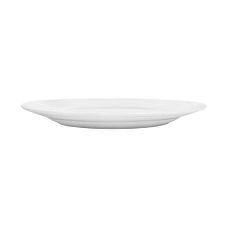 ASSIETTES PLATES  Ø 24 CM BLANC PORCELAINE (48 UNITÉ)