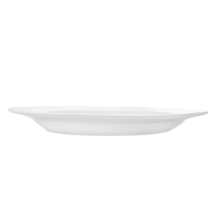 PLATS OVALES  30,5 CM BLANC PORCELAINE (12 UNITÉ)