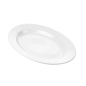 PLATS OVALES  30,5 CM BLANC PORCELAINE (12 UNITÉ)