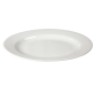 PLATS OVALES  33 CM LONG. BLANC PORCELAINE (12 UNITÉ)