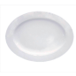PLATS OVALES  33 CM LONG. BLANC PORCELAINE (12 UNITÉ)