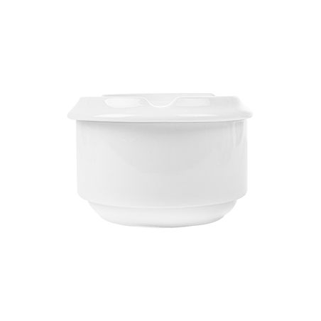 CENDRIERS À EAU  Ø 8,7x6 CM BLANC PORCELAINE (6 UNITÉ)